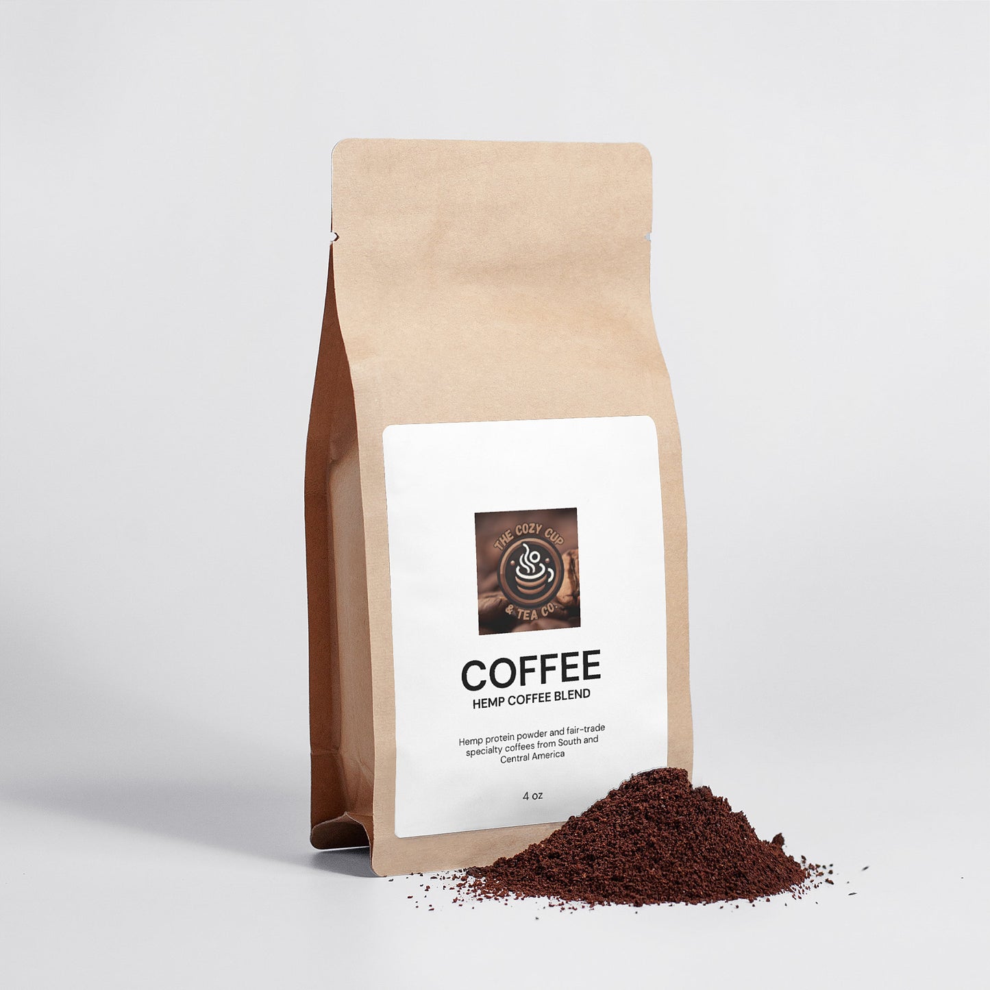 Hemp Coffee Blend - Medium Roast 4oz